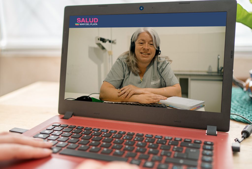 Video llamada con un médico